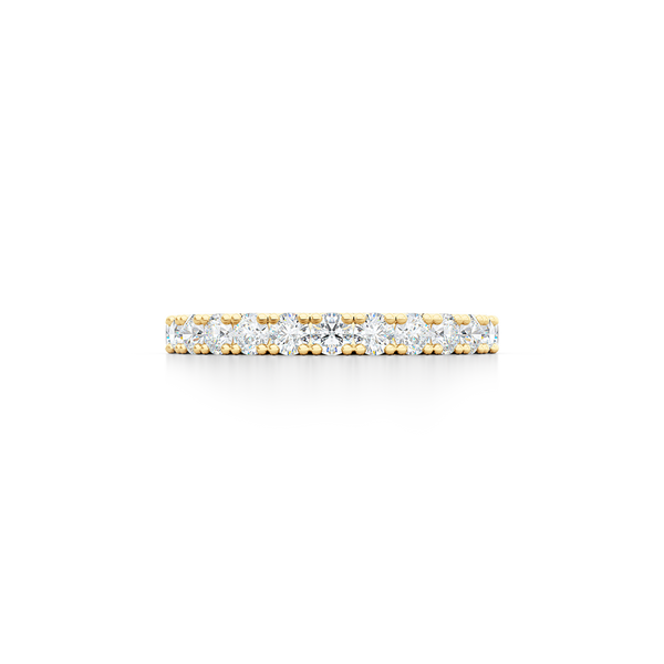 Fishtail Setting Band Fishtail-set Diamond Eternity Ring | BASHERT JEWELRY - Bashert Jewelry