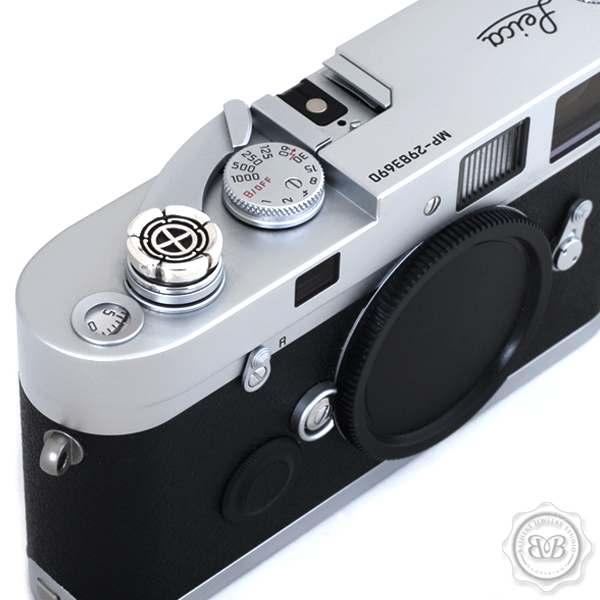 Bashert Jewelry custom handcrafted soft release buttons for Leica M cameras. Sterling Silver 925. Proudly Made in America. Free Shipping to USA.